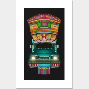 Dream Drive Pakistani Truck Art Posters and Art